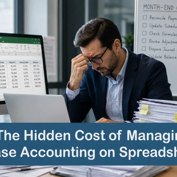 Hidden risks of managing equipment lease accounting on spreadsheets