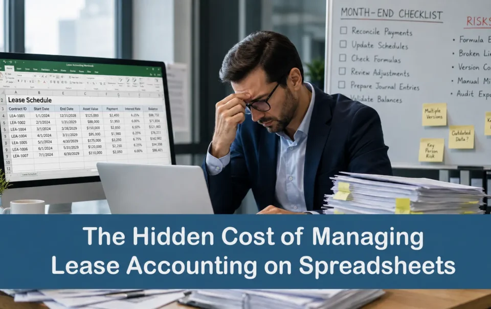 Hidden risks of managing equipment lease accounting on spreadsheets