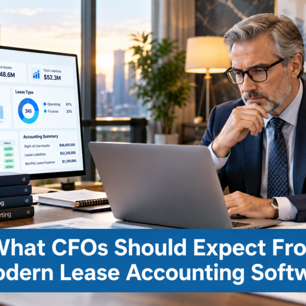 Modern lease accounting software for CFOs