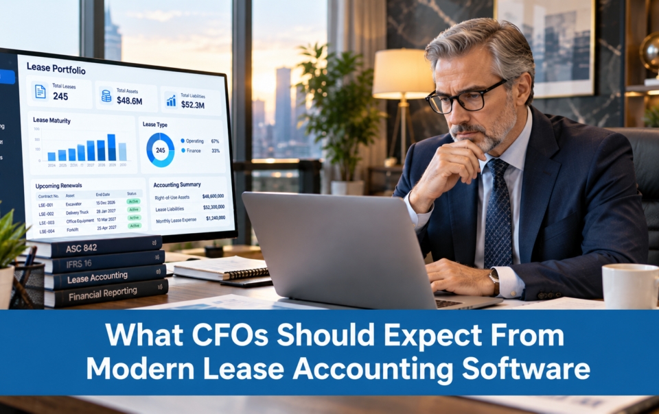 Modern lease accounting software for CFOs